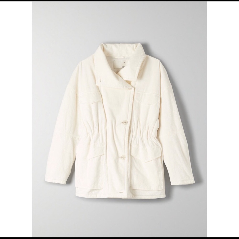 Aritzia Wilfred Free Ruby Utility Jacket S